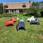 Les 2 Chaumieres Avec Piscine Semesterbostad