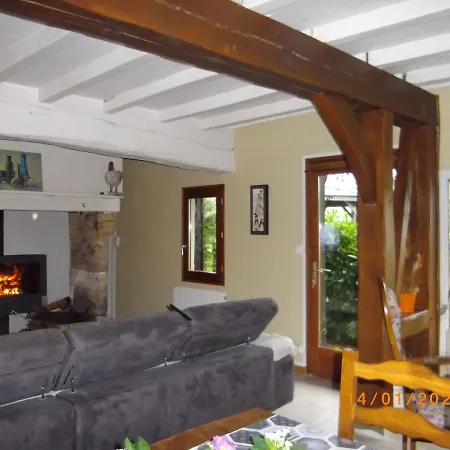 Les 2 Chaumieres Avec Piscine Prázdninový dům